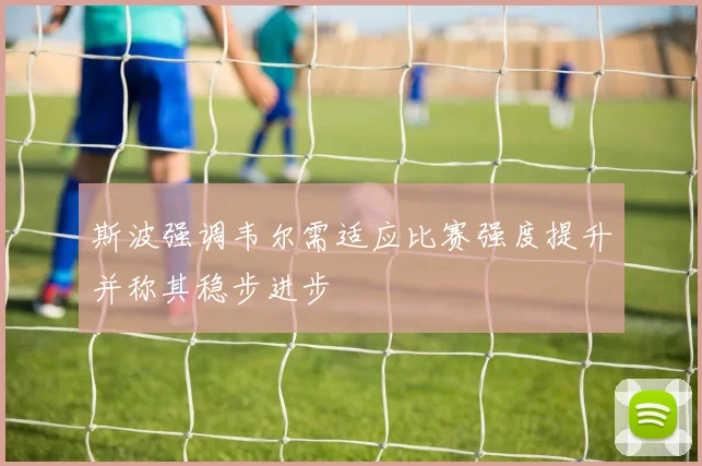 斯波强调韦尔需适应比赛强度提升并称其稳步进步