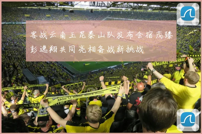 客战云南玉昆泰山队发布会宿茂臻彭逸翔共同亮相备战新挑战